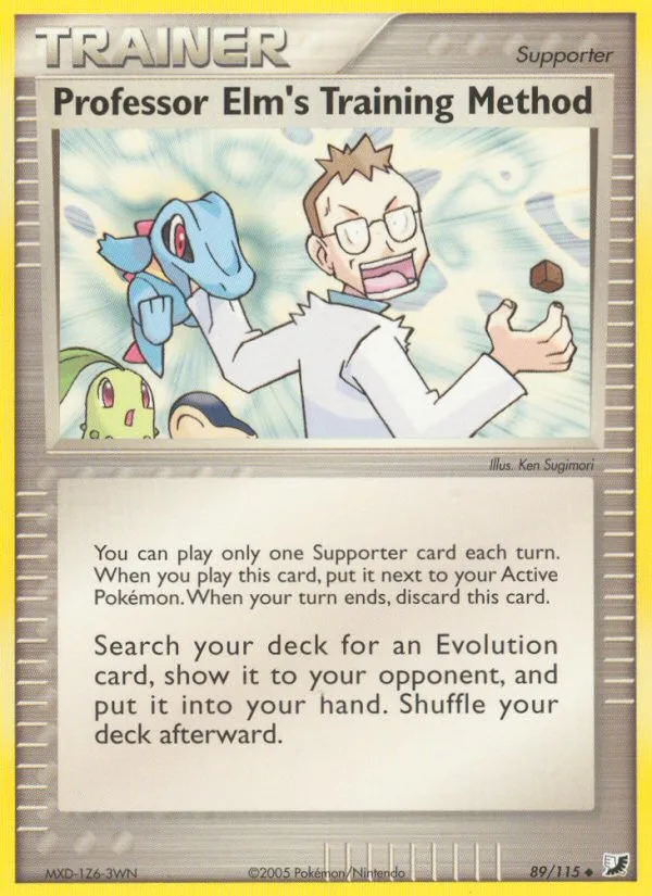 Professor Elm's Training Method, Unseen Forces #89/115