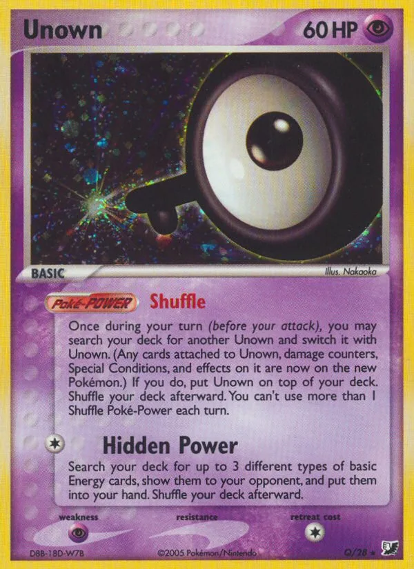 Unown, Unseen Forces #Q/28