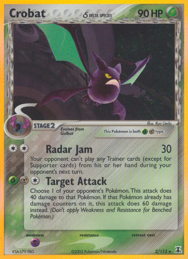 Crobat δ, Delta Species #2/113