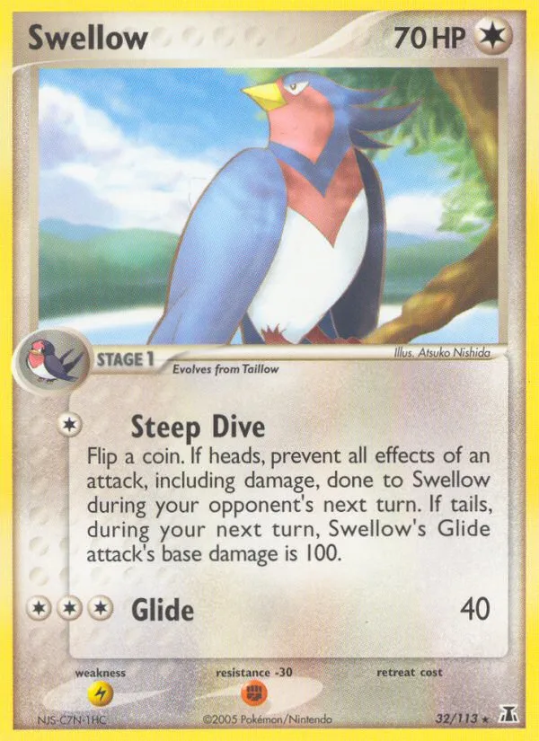 Swellow, Delta Species #32/113