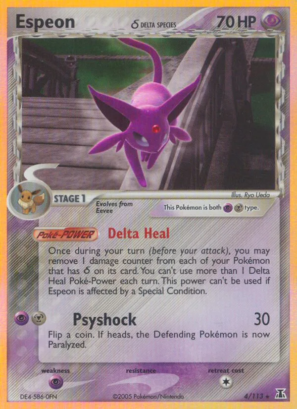 Espeon δ, Delta Species #4/113