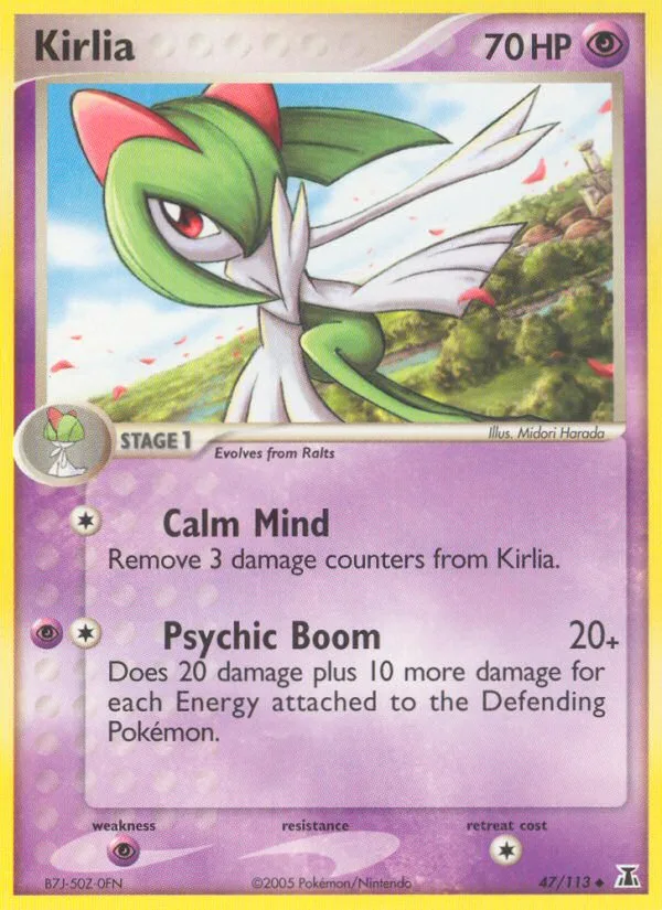 Kirlia, Delta Species #47/113