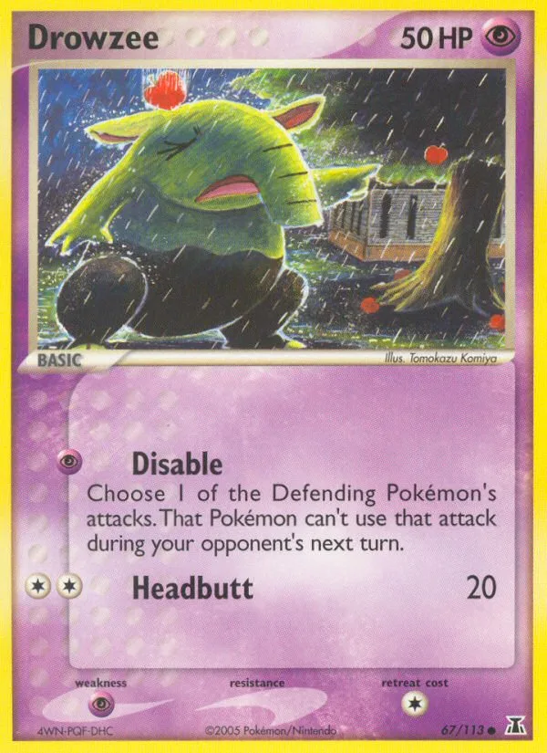 Drowzee, Delta Species #67/113
