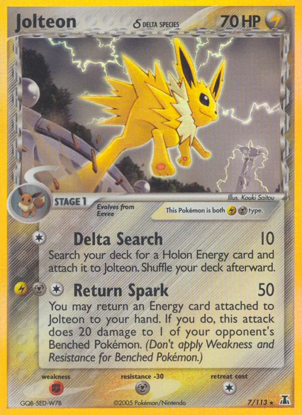 Jolteon δ, Delta Species #7/113