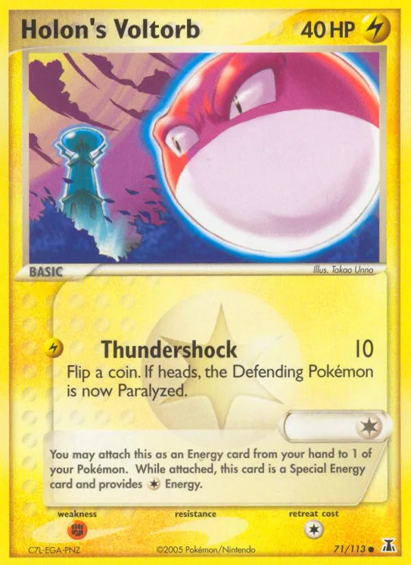 Holon's Voltorb, Delta Species #71/113