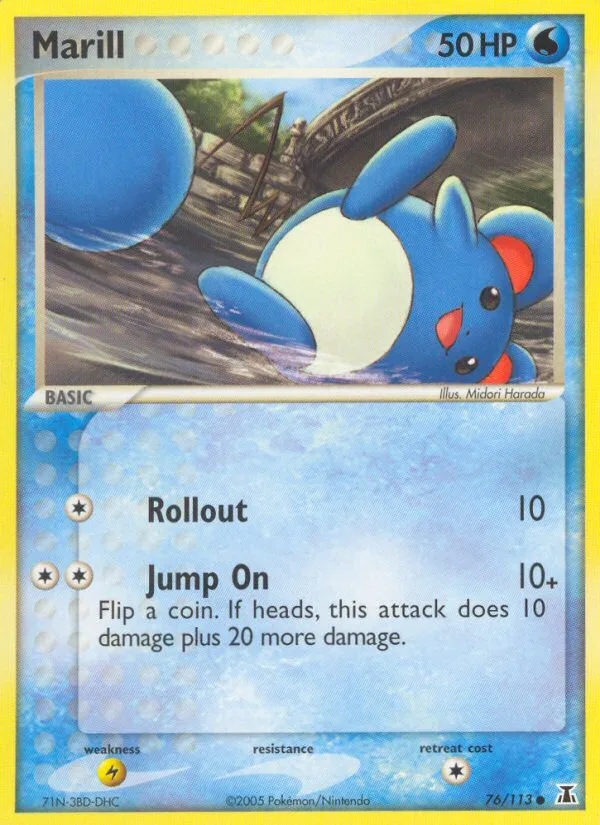 Marill, Delta Species #76/113