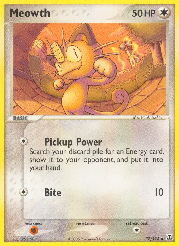 Meowth, Delta Species #77/113