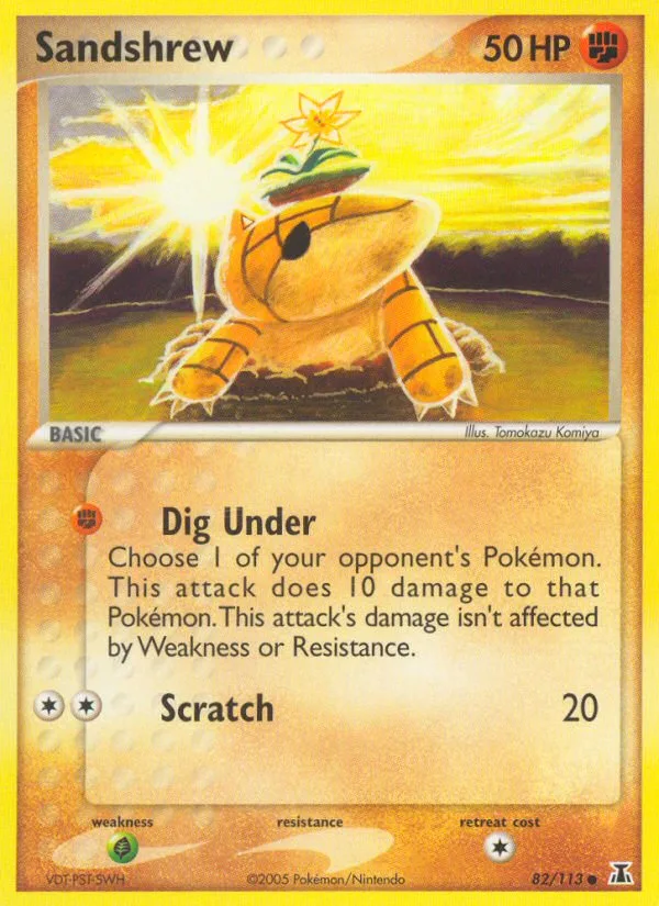 Sandshrew, Delta Species #82/113