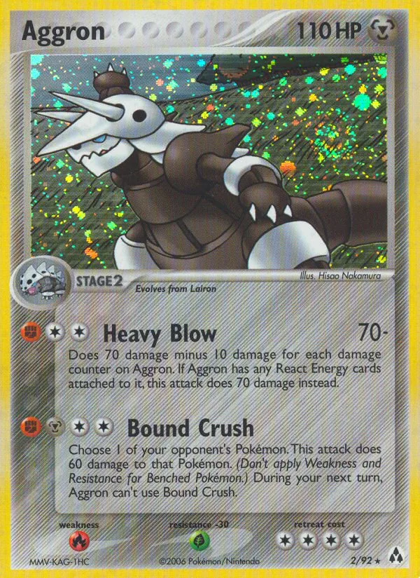 Aggron, Legend Maker #2/92