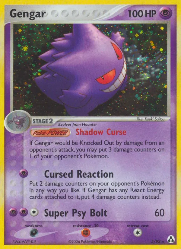 Gengar, Legend Maker #5/92
