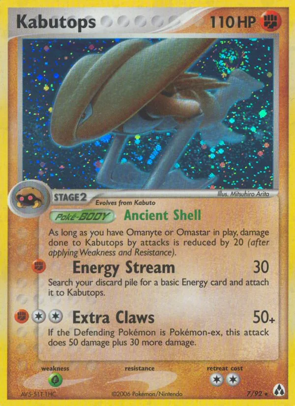 Kabutops, Legend Maker #7/92