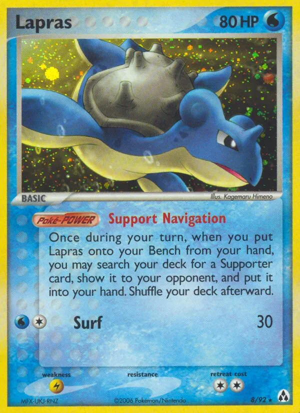 Lapras, Legend Maker #8/92