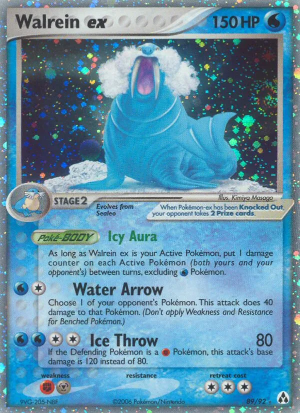Walrein ex, Legend Maker #89/92