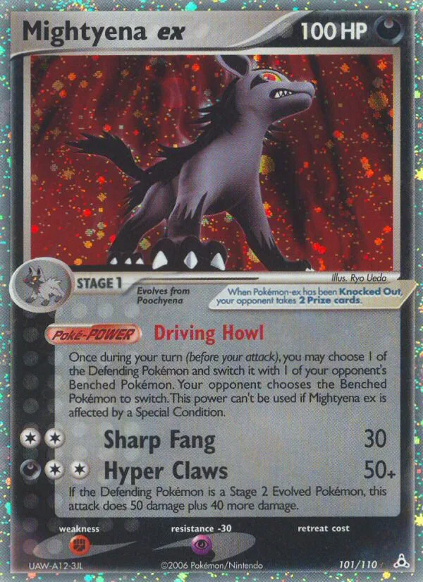 Mightyena ex, Holon Phantoms #101/110