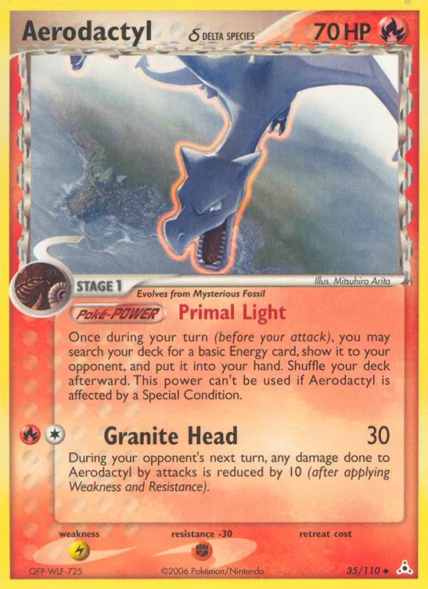 Aerodactyl δ, Holon Phantoms #35/110