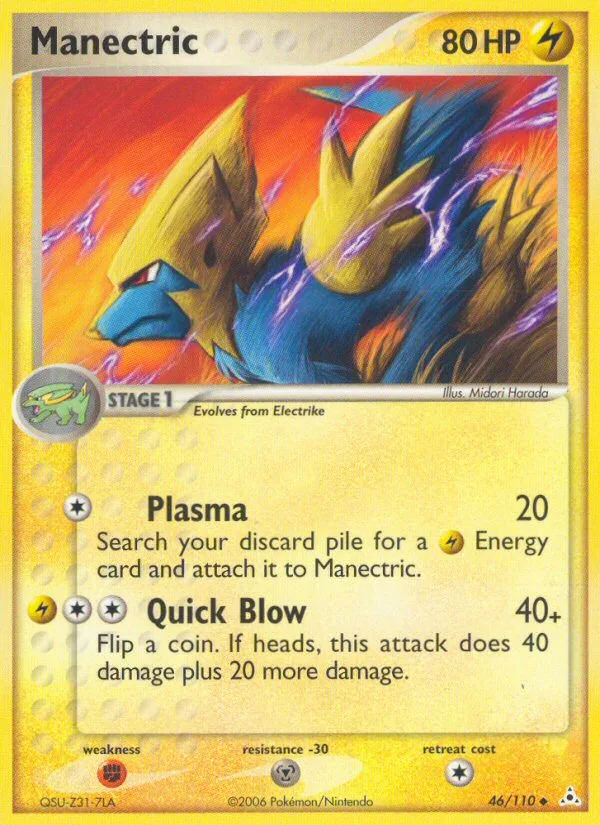 Manectric, Holon Phantoms #46/110