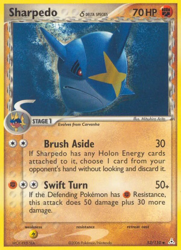 Sharpedo δ, Holon Phantoms #53/110