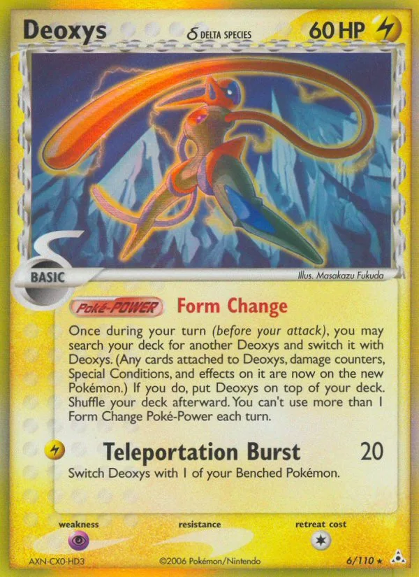 Deoxys δ, Holon Phantoms #6/110