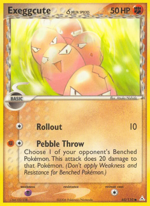 Exeggcute δ, Holon Phantoms #65/110