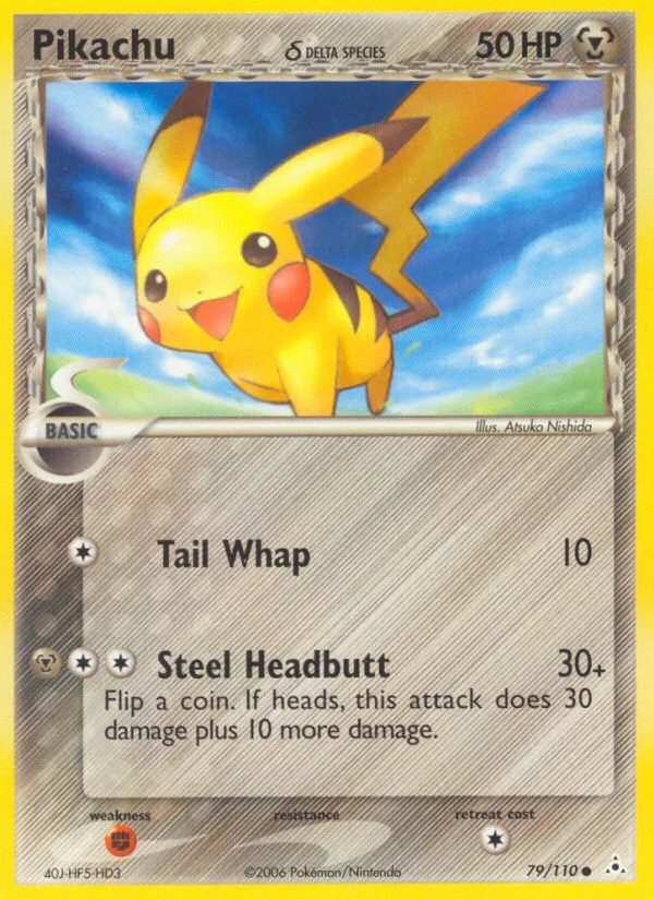 Pikachu δ, Holon Phantoms #79/110