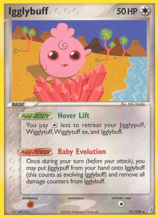 Igglybuff, Crystal Guardians #21/100