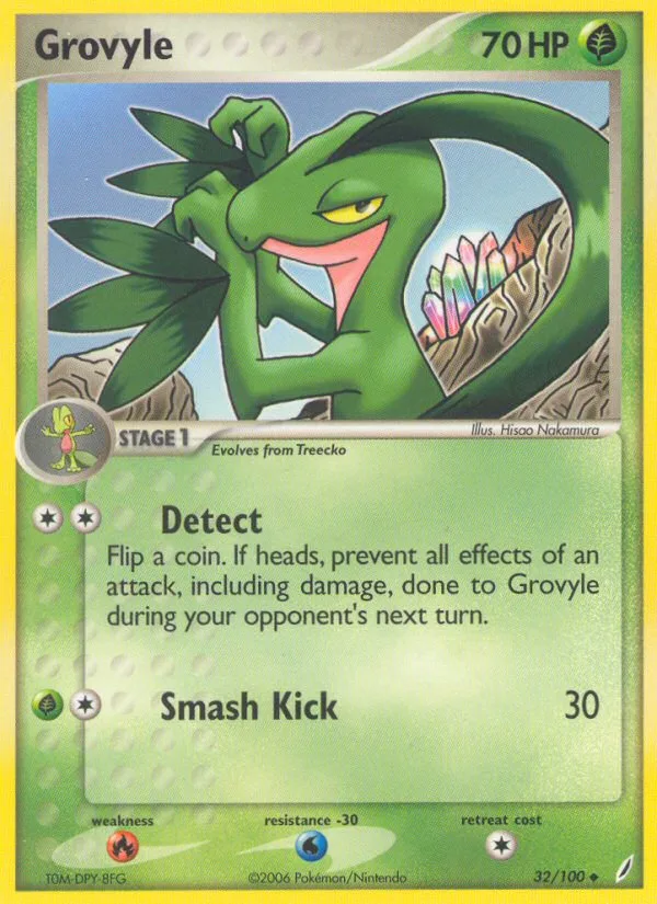 Grovyle, Crystal Guardians #32/100