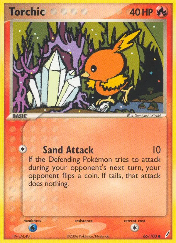 Torchic, Crystal Guardians #66/100