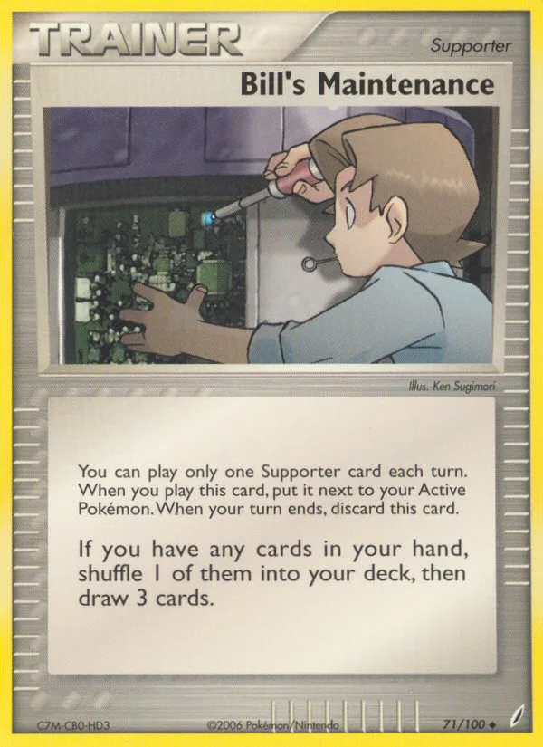 Bill's Maintenance, Crystal Guardians #71/100