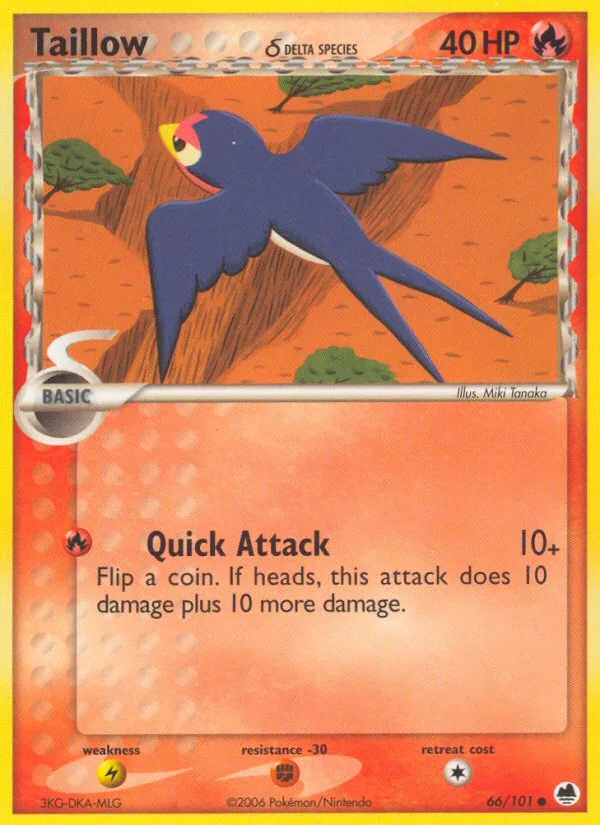 Taillow δ, Dragon Frontiers #66/101