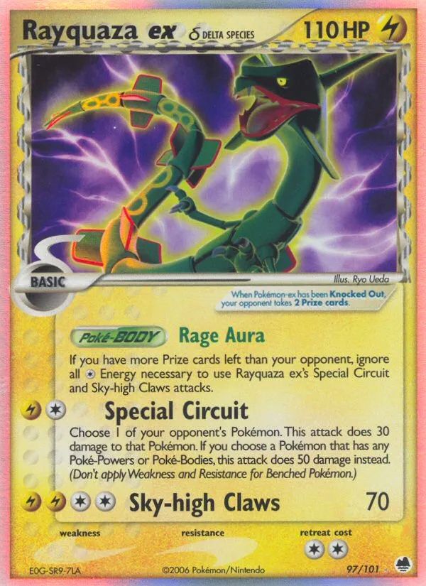 Rayquaza ex δ, Dragon Frontiers #97/101