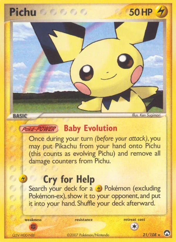 Pichu, Power Keepers #21/108
