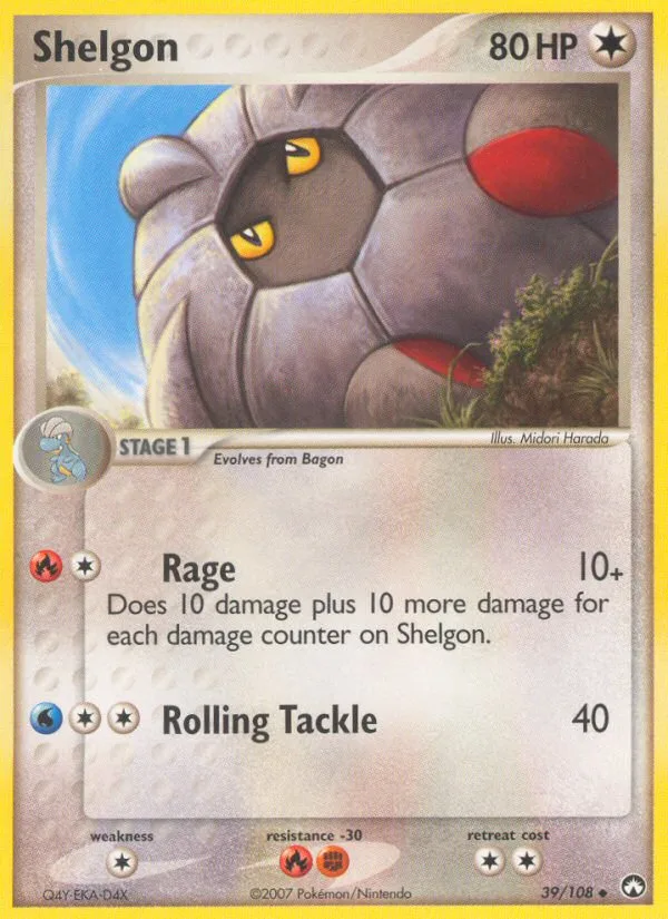 Shelgon, Power Keepers #39/108