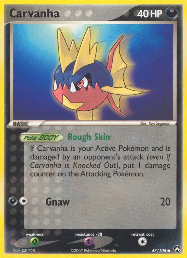 Carvanha, Power Keepers #47/108