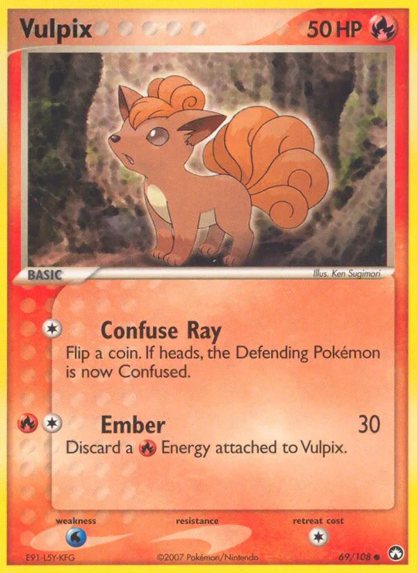 Vulpix, Power Keepers #69/108