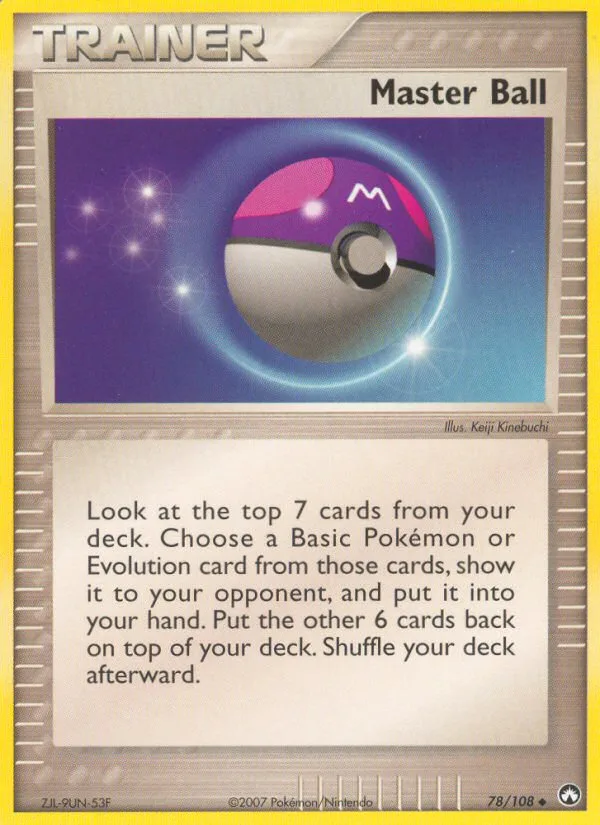 Master Ball, Power Keepers #78/108