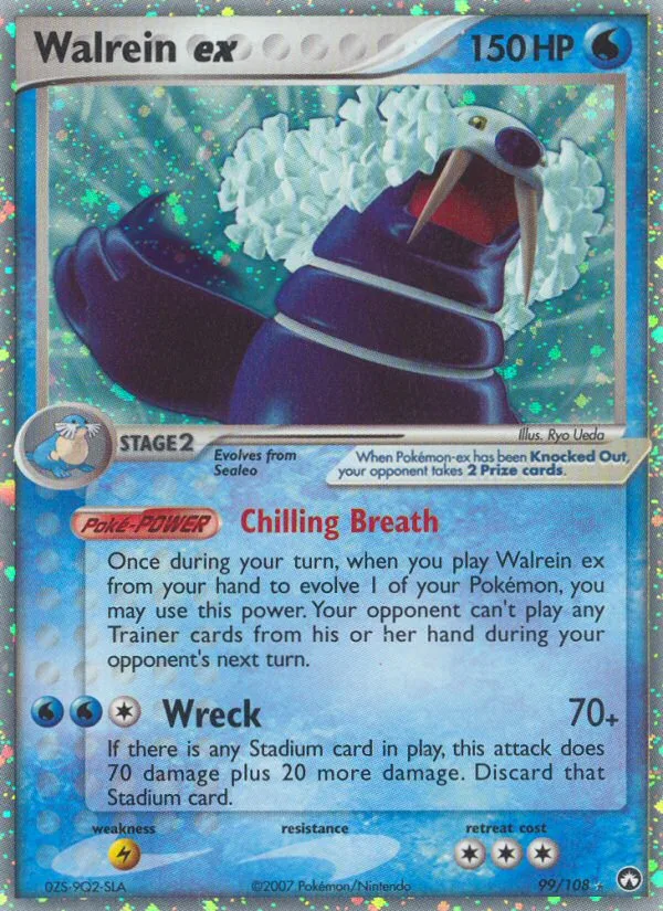 Walrein ex, Power Keepers #99/108