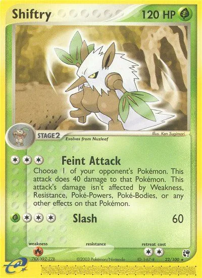 Shiftry, Sandstorm #22/100