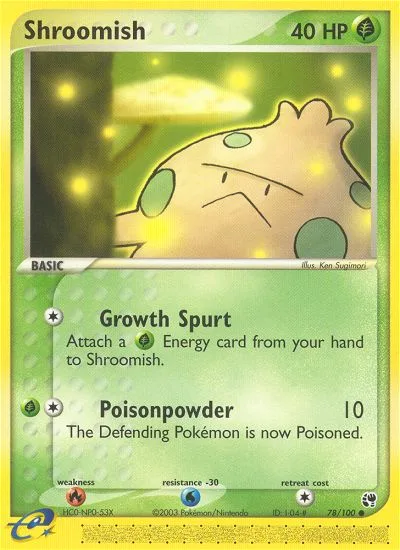 Shroomish, Sandstorm #78/100