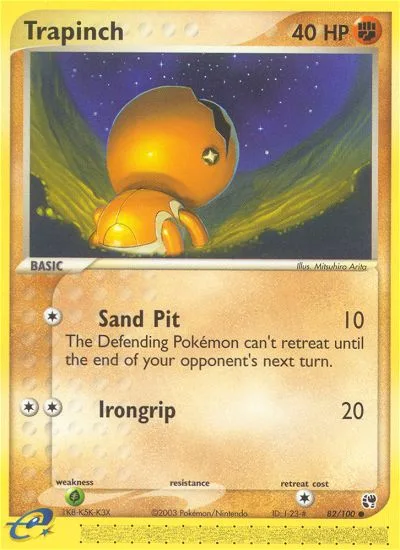 Trapinch, Sandstorm #82/100