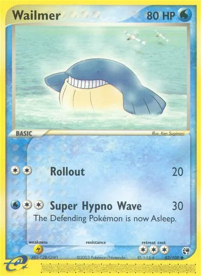 Wailmer, Sandstorm #83/100