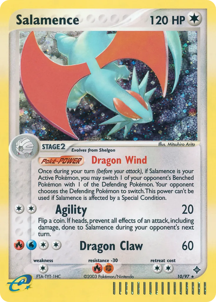 Salamence, Dragon #10/97