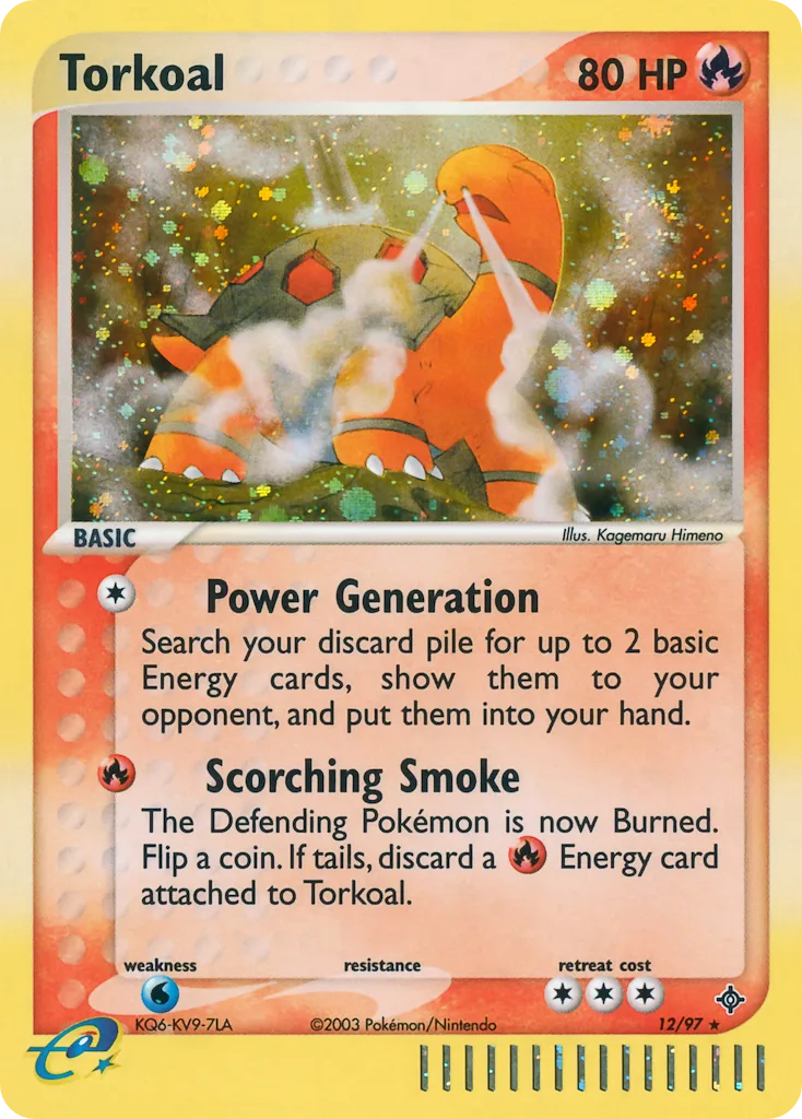 Torkoal, Dragon #12/97