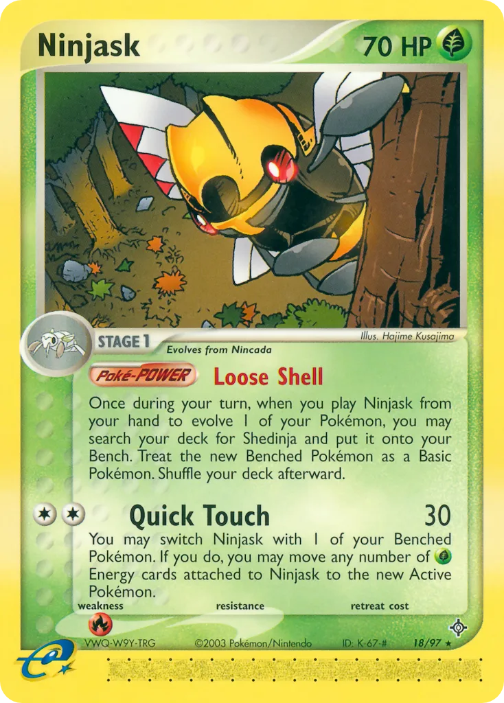 Ninjask, Dragon #18/97