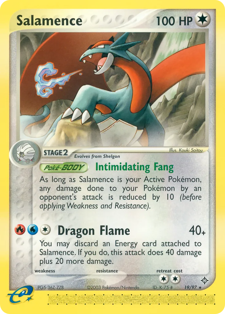 Salamence, Dragon #19/97