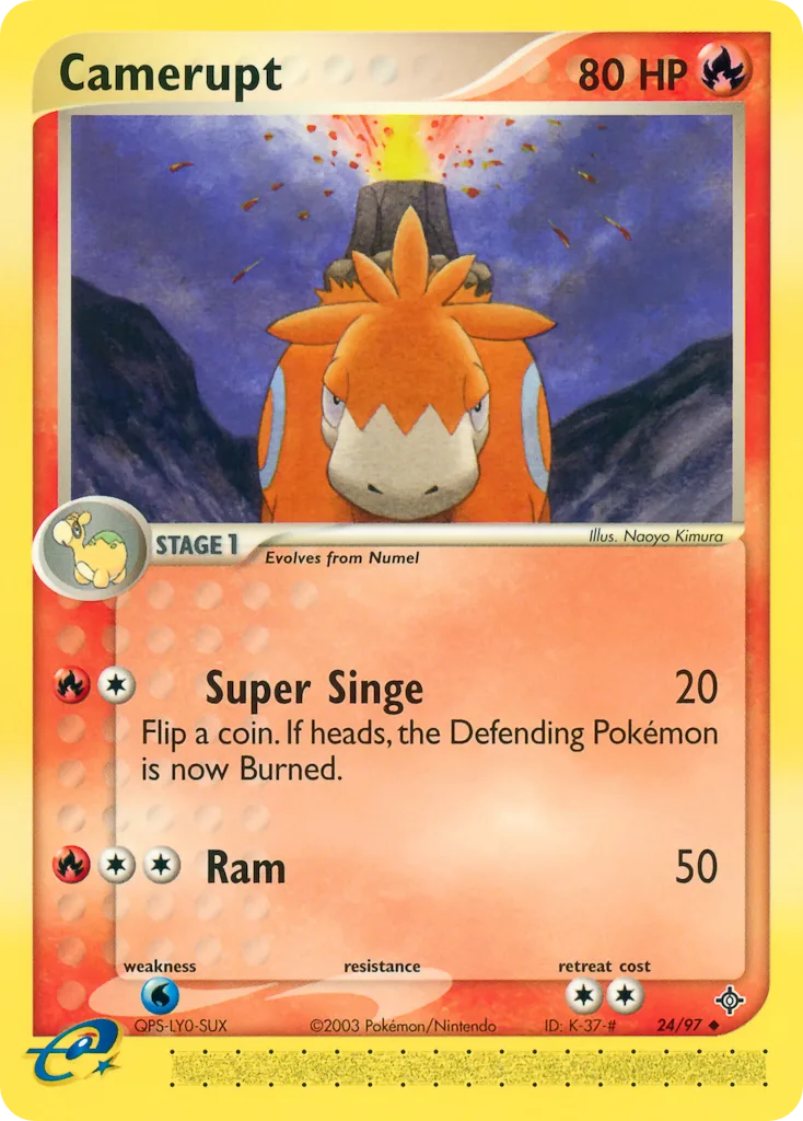 Camerupt, Dragon #24/97