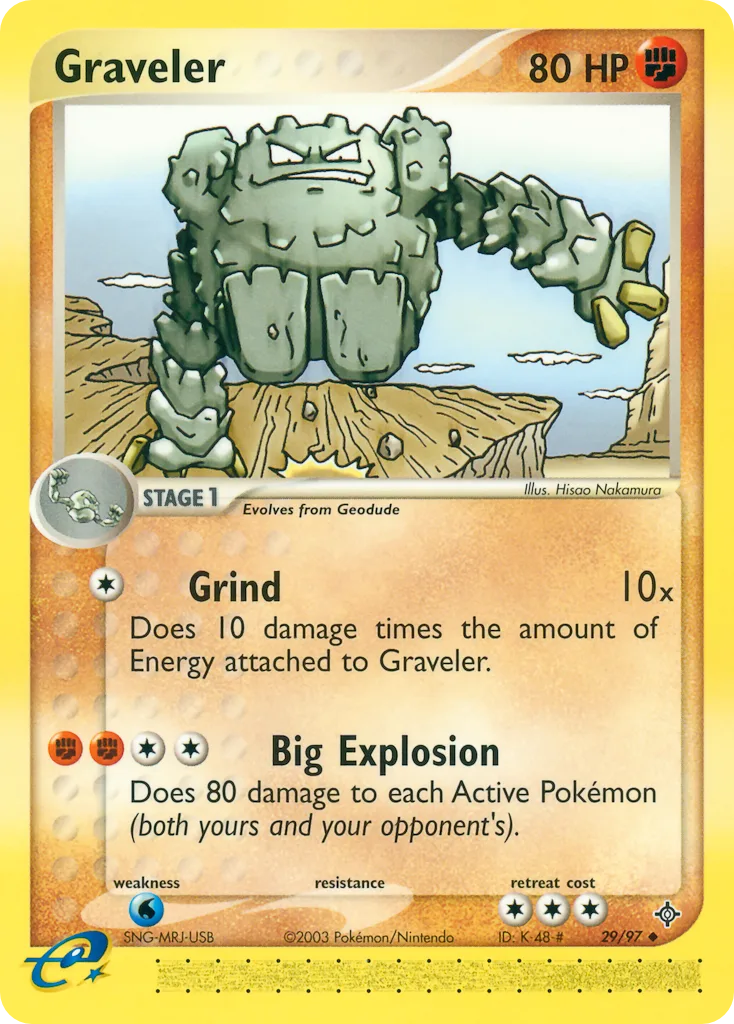 Graveler, Dragon #29/97