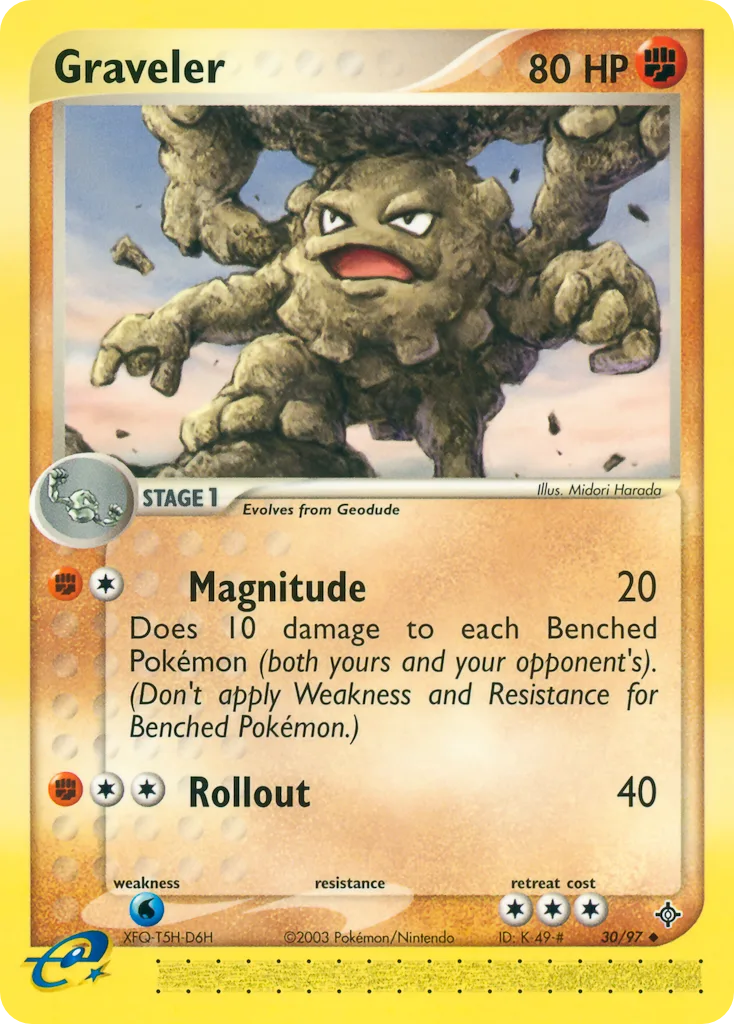 Graveler, Dragon #30/97