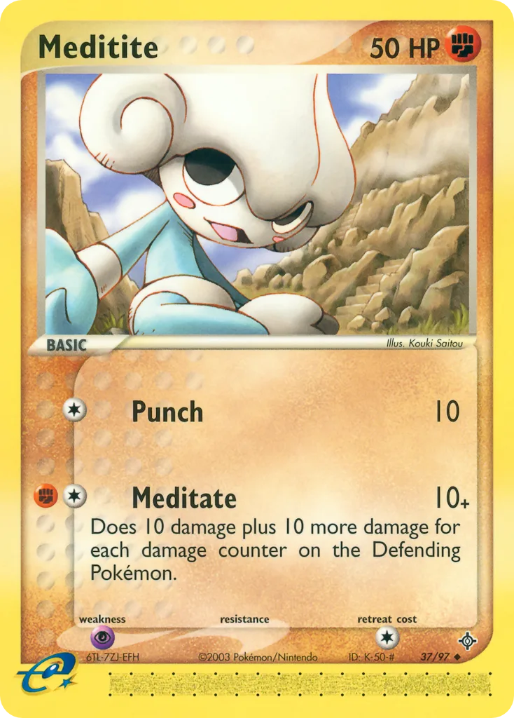 Meditite, Dragon #37/97
