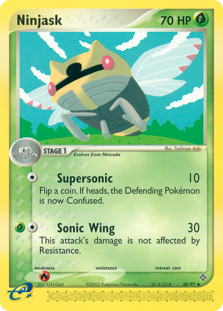 Ninjask, Dragon #38/97
