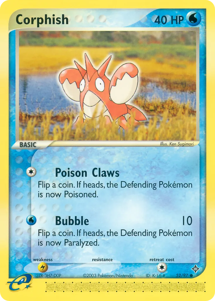 Corphish, Dragon #52/97
